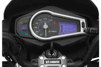 Digital-analog Console with Mileage Indicator