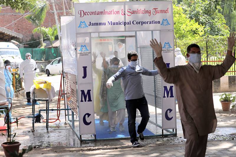 coronavirus, coronavirus in india, coronavirus india, coronavirus outbreak, coronavirus pandemic, disinfectant tunnels, disinfectant tunnels in india