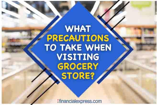 One of the most important things to remember is to maintain distance with others in the store.