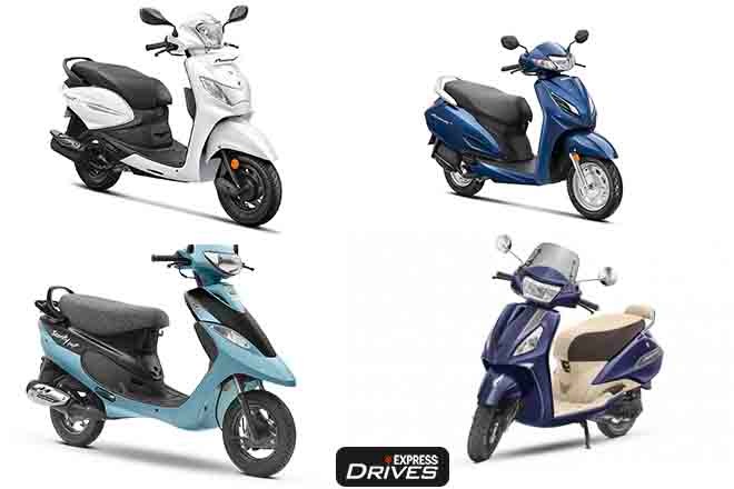 BS6 110cc scooters you can buy in India: Honda Activa 6g, TVS Jupiter, Hero Pleasure Plus