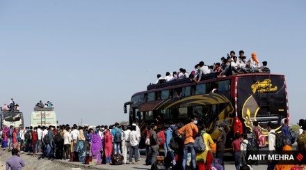 Coronavirus crisis: 20 lakh migrant workers stranded in relief camps