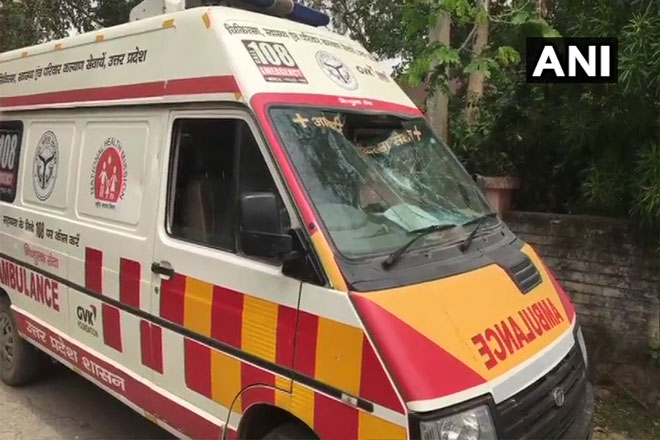 17 arrested in Moradabad for attack on ambulance. Photo ANI 17 arrested in Moradabad for attack on ambulance. Photo ANI