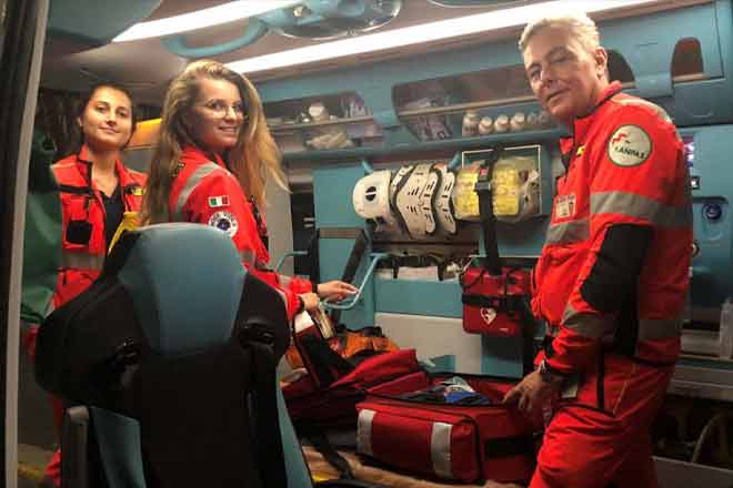 Pirelli F1 tyre chief Mario Isola doubles up as a paramedic and ambulance driver to fight COVID-19