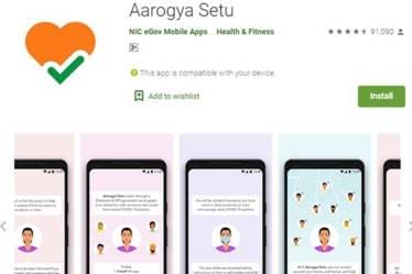aarogya setu app features, benefits