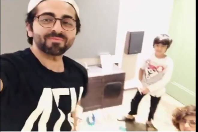 COVID-19: Ayushmann Khurrana celebrates his daughter’s birthday in a unique way, video garners applause