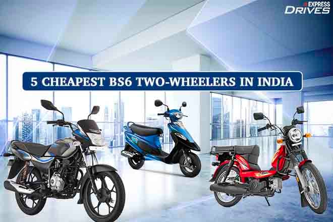 Top 5 most affordable BS6 two-wheelers in India: Bikes, scooters and a moped under Rs 60,000!