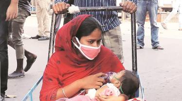 Fearful of the violence and tear gas might do to her unborn child, she stayed indoors. (Representational image: Reuters photo)