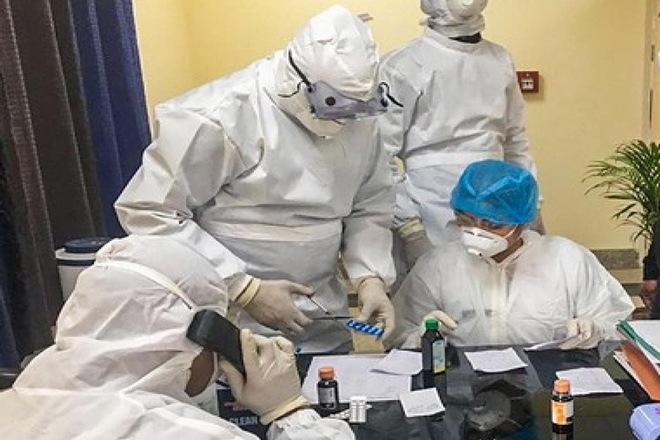 Active COVID-19 cases stand at 22,982, while 7,796 people have recovered, and one patient has migrated. (PTI)