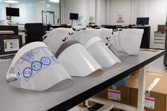 Coronavirus: Jaguar Land Rover begins production of reusable 3D-printed face visors