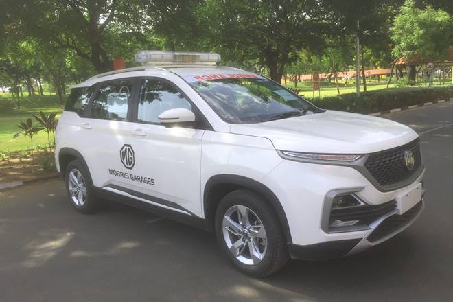 MG Motor converts Hector into ambulance to donate to healthcare authorities in Vadodara