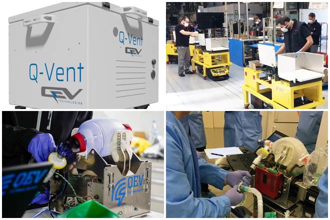 Nissan begins producing respirators with international specs to supply to developing countries