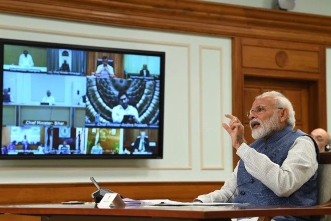 PM said “it is imperative to work on war footing, identify hotspots of the virus, encircle them and ensure that the virus does not spread out”. (Narendra Modi/website)
