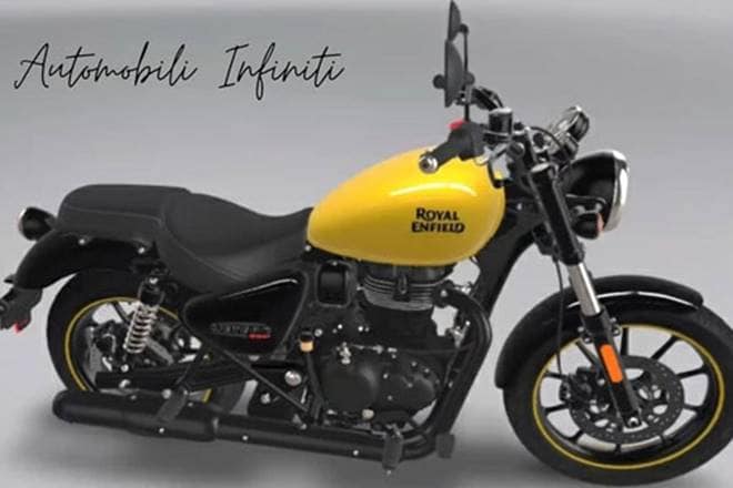 Royal Enfield Meteor 350 Fireball (Image source: automobili.infiniti - Instagram)

