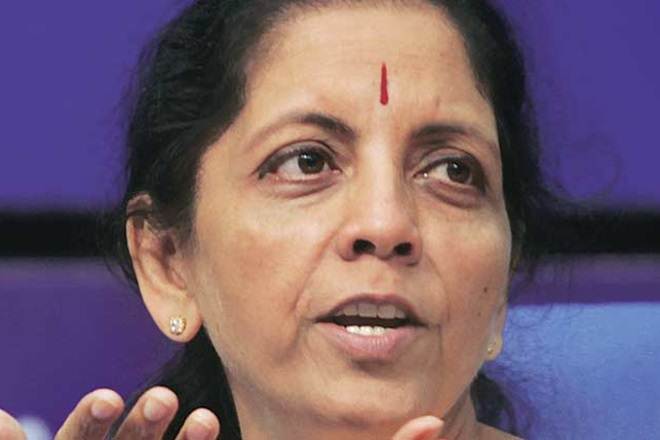 Finance minister Nirmala Sitharaman