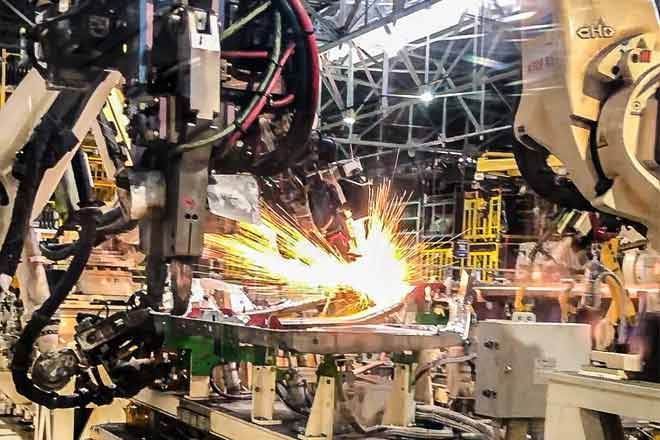 manufactruing, industrial production, coronavirus, covid 19, factory output