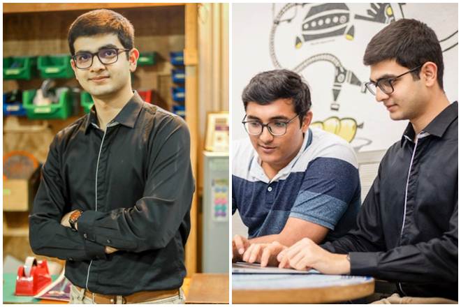 Awais Ahmed - Founder & CEO, Pixxel and Kshitij Khandelwal (L to R)