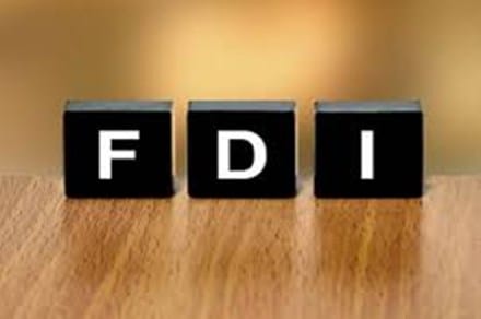 Total FDI into India including re-invested earnings and other capital in the last fiscal grew by 18 per cent to USD 73.45 billion as against USD 62 billion in 2018-19. Total FDI into India including re-invested earnings and other capital in the last fiscal grew by 18 per cent to USD 73.45 billion as against USD 62 billion in 2018-19.