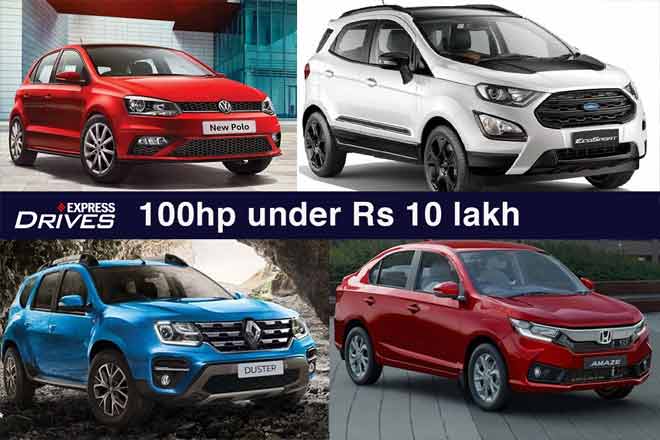 100hp cars in India under Rs 10 lakh: Nios, Ciaz, Figo, Polo and more