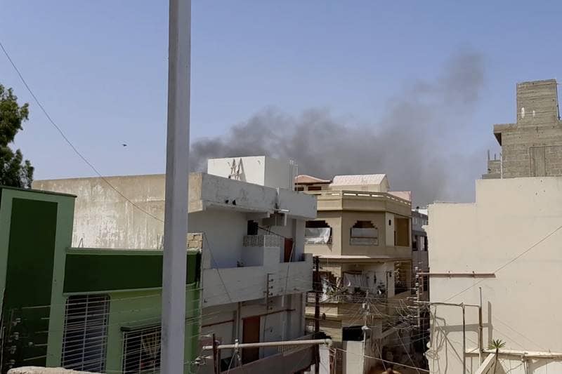 karachi air crash, karachi crash, Karachi air crash images, pakistan air crash images, pakistan plane crash images, PIA flight crash, pakistan plane crash, pakistan news, karachi airport crash latest news, pakistan air crash death toll, karachi, PIA crash news updates
