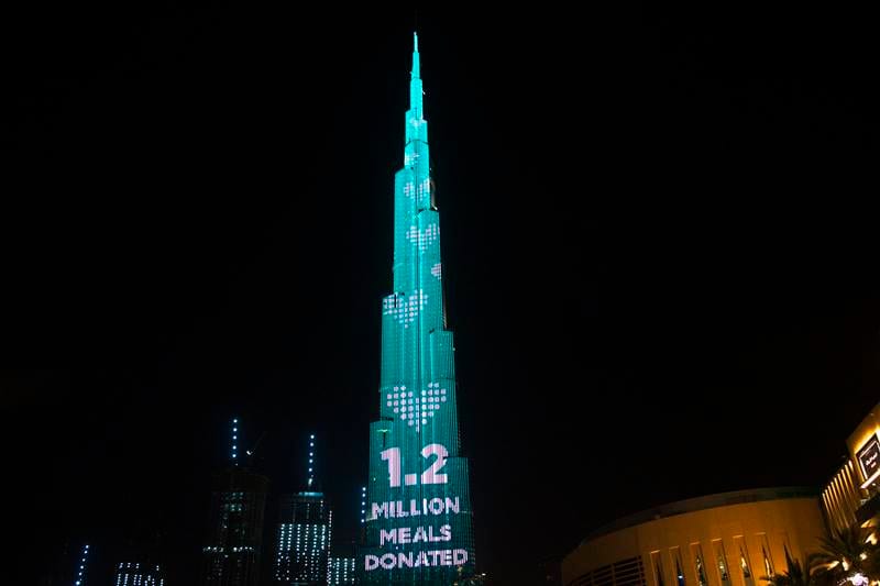 coronavirus, coronavirus in Dubai, dubai, Burj Khalifa, world's tallest building, charity donation box, Dubai Burj Khalifa, World Tallest Donation Box, donation box
