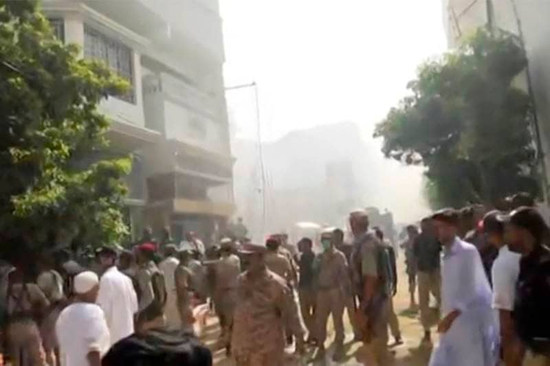 karachi air crash, karachi crash, Karachi air crash images, pakistan air crash images, pakistan plane crash images, PIA flight crash, pakistan plane crash, pakistan news, karachi airport crash latest news, pakistan air crash death toll, karachi, PIA crash news updates