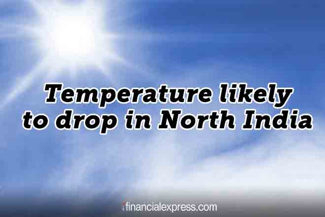 In Delhi, from a forecast of maximum 42 degree celsius today, the temperature is likely to go down to 35 degree celsius come May 31. 