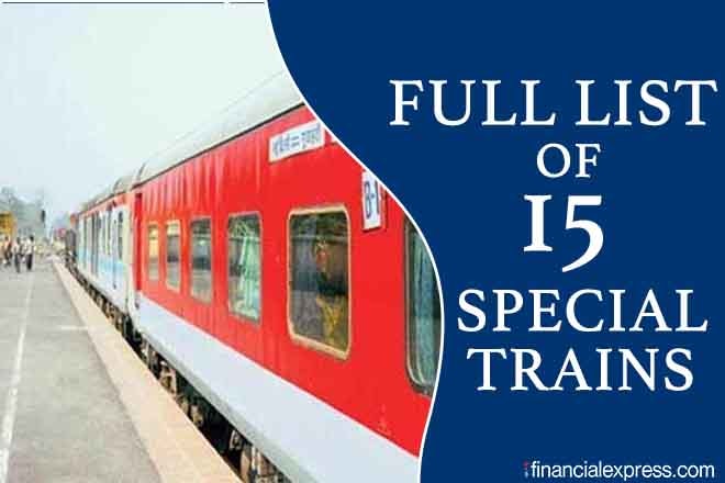 The tickets for these train services can only be booked online via the IRCTC website (irctc.co.in) or the IRCTC mobile app. 