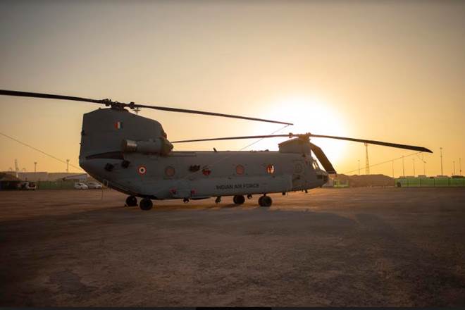 Chinook Helicopters, Indian Air Force, Northeast Region, Boeing, lockdown in India, Air Force Station, Foreign Military Sales, CH-47F (I)