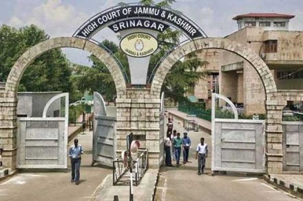 Jammu and Kashmir High Court. File Pic IE