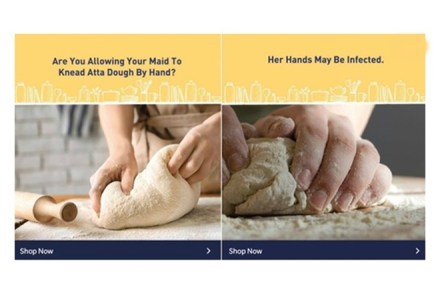 Kent RO 'Atta & Bread Maker' advertisement