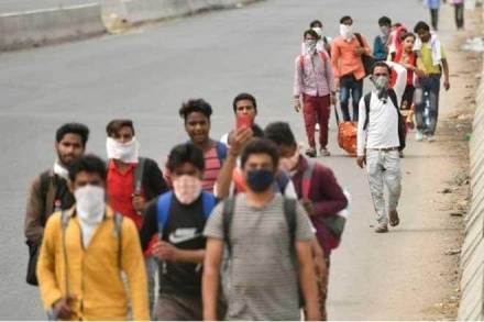 Why do migrant workers who left for their homes want to return to Haryana?