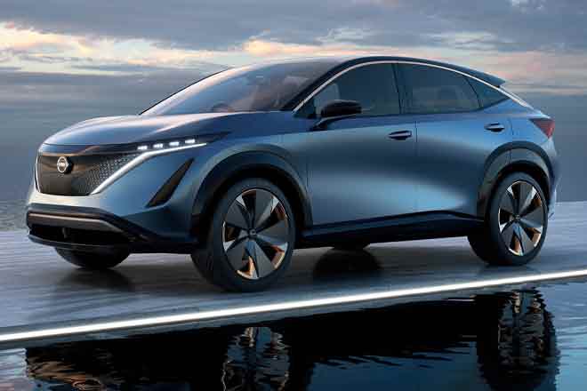 Nissan Ariya electric SUV unveil in July: More EVs expected among 12 new models by 2022
