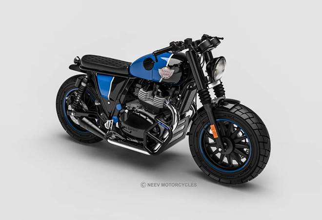 Typhoon: Custom-built Royal Enfield Interceptor 650 Bobber by Neev Motorcycles looks smashing!