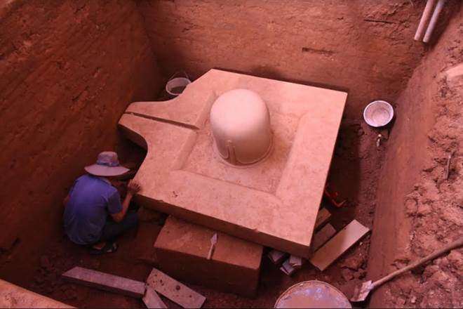 ASI team, Shiva Linga, Shiva Linga in Vietnam, india, Cham Temple Complex, Cham Temple Complex restoration, King Indravarman II,cambodia