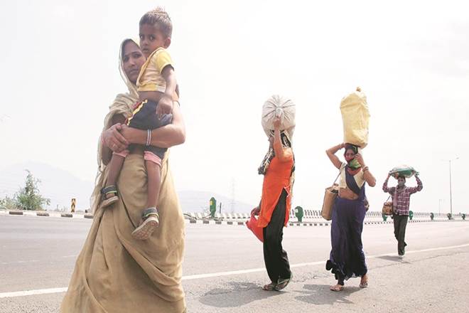 Ahmedabad, lockdown in Ahmedabad, coronavirus outbreak,daily wagers in ahmedabad, unskilled labourers,latest news on coronavirus outbreak