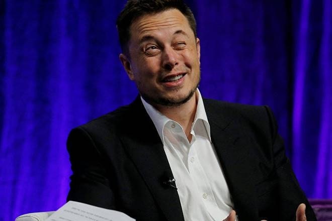 The remarks were made by the Chief Executive Officer of Tesla after the stock surged on the company’s record manufacturing and delivery numbers.
