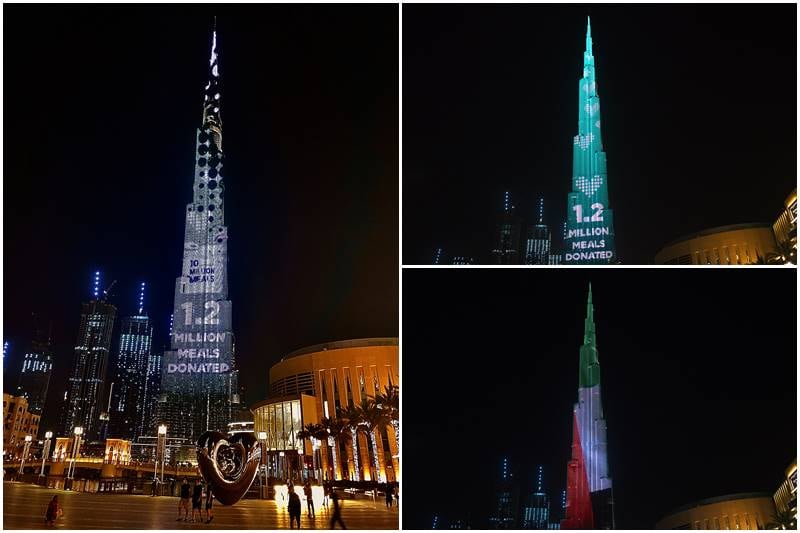 coronavirus, coronavirus in Dubai, dubai, Burj Khalifa, world's tallest building, charity donation box, Dubai Burj Khalifa, World Tallest Donation Box, donation box