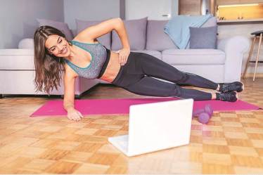 The workout-at-home fitness boom is bringing an exciting array of exercises.