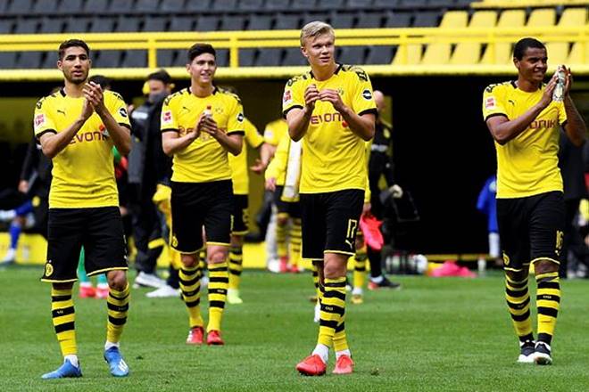 Coronavirus, COVID-19, Bundesliga, football, Berlin, Norway, Erling Braut Haaland, German Bundesliga, European football league, coronavirus lockdown, Borussia Dortmund, Schalke, Raphael Guerreiro, Thorgan Hazard, Bayern Munich, Union Berlin, Red Bull Salzburg, Social distancing, Markus Schubert, Julian Brandt , RB Leipzig, Freiburg, Manuel Gulde, Yussuf Poulsen, VAR, Borussia Moenchengladbach, Eintracht Frankfurt, Bruno Labbadia, Jurgen Klinsmann, Hertha Berlin, Hoffenheim, Kevin Akpoguma, Vedad Ibisevic, Matheus Cunha, German Football League, DFL, England, Spain, Italy, Heiko Herrlich, Wolfsburg, Urs Fischer, quarantine, Chelsea, Salomon Kalou, Markus Soeder, Aleksander Ceferin