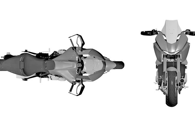 Honda's upcoming inline-four ADV (Image source: Ride Apart)