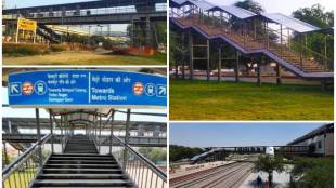 delhi metro FOB