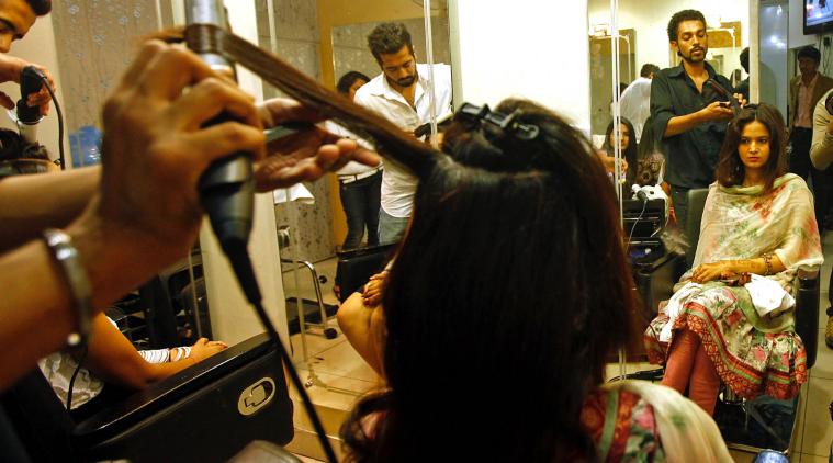 Apart from making prior appointment compulsory in containment zones, the government has only permitted select services which include hair cut, dyeing of hair, waxing, and threading only. Apart from making prior appointment compulsory in containment zones, the government has only permitted select services which include hair cut, dyeing of hair, waxing, and threading only.