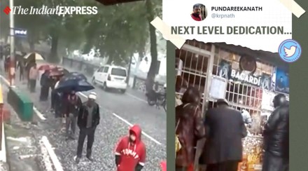 Shops opened after around 40 days of lockdown, imposed in the wake of COVID-19 pandemic Express Photo