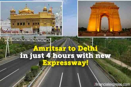 An amount of Rs 25,000 crore would be invested for the construction of the first phase of the expressway. An amount of Rs 25,000 crore would be invested for the construction of the first phase of the expressway.