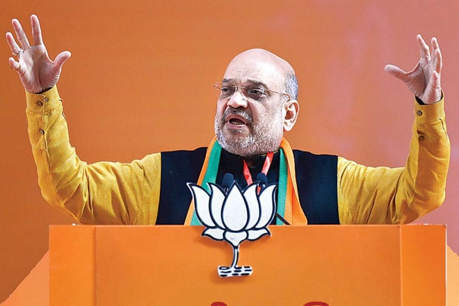 Amit Shah virtual rally, amit shah west benga live