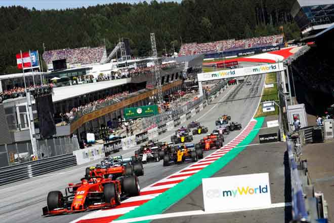 F1 2020 season calendar revealed for first leg: Austria, UK confirmed to host two races