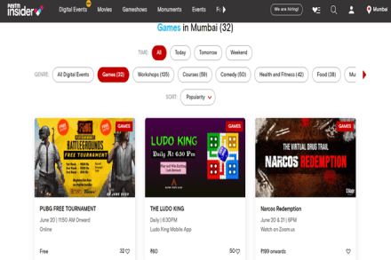 To experiment with virtual events, platforms have been curating content on a few specific topics.