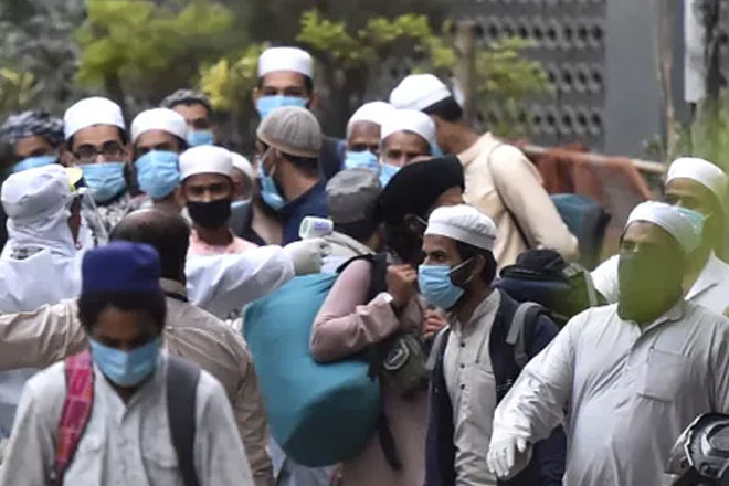 The Tablighi Jamaat Markaz was called the biggest Covid hotspot in the country. (PTI photo)