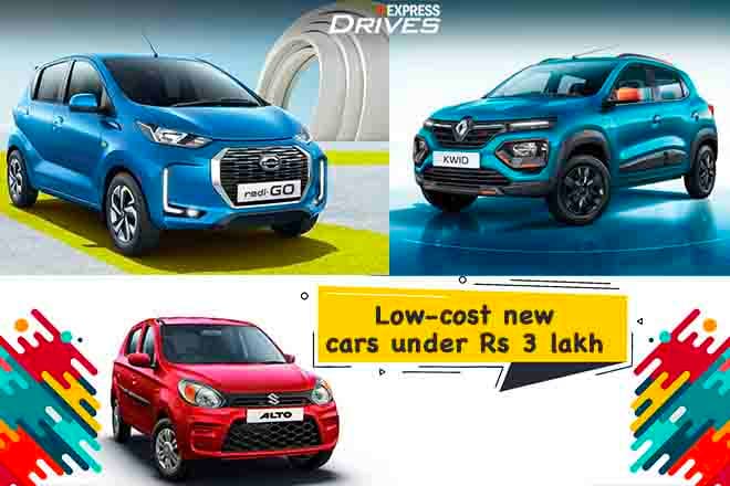 Low-cost new cars starting below Rs 3 lakh: Maruti Suzuki Alto and more
