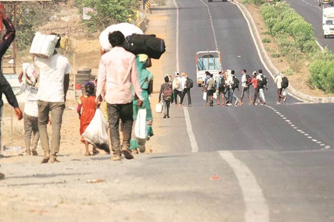 Migrant labourers returning to cities; locals being trained to fill immediate gap